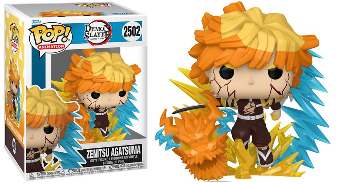 Demon Slayer Movie 1 Zenitsu Agatsuma Premium Funko Pop! Vinyl Figure #2502