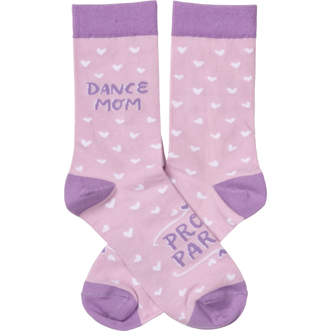 Dance Mom Proud Parent Socks