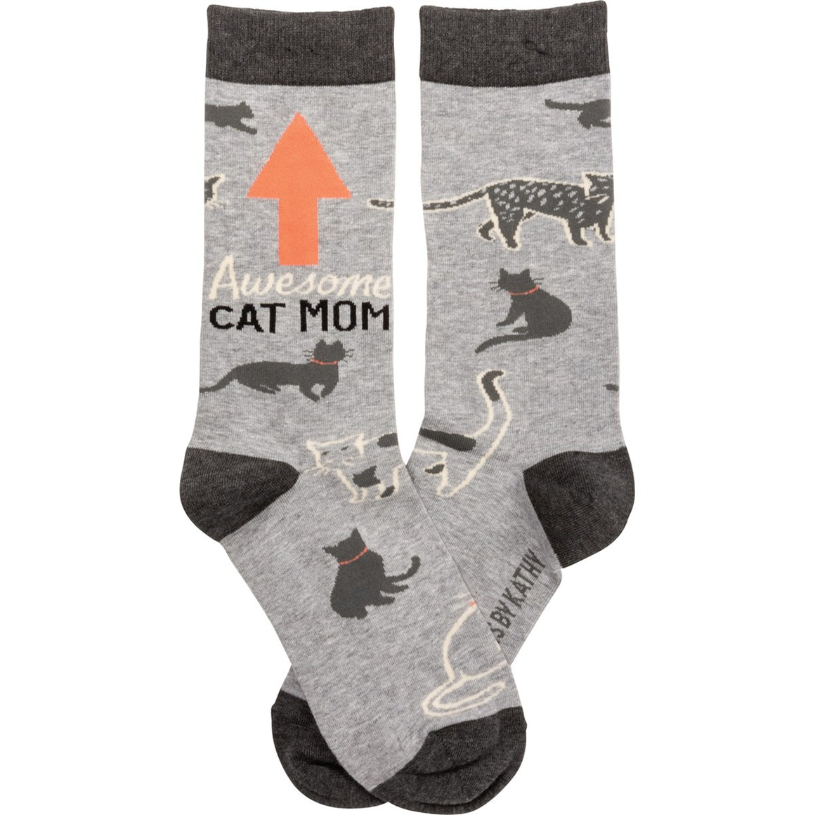 Awesome Cat Mom Socks