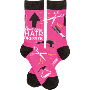 Awesome Hairdresser Socks