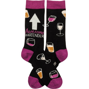 Awesome Bartender Socks