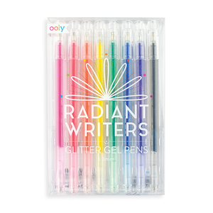Radiant Writers Glitter Gel Pens Set
