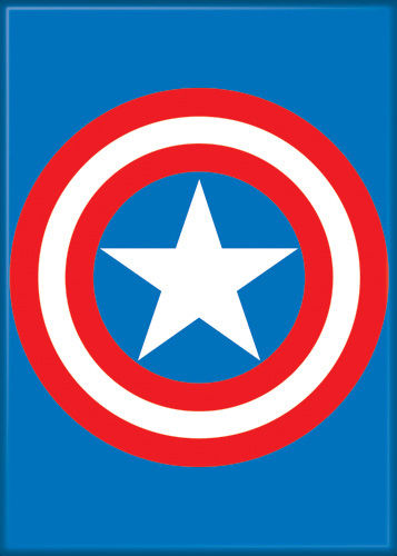 Classic Captain America Marvel Comic Magnet