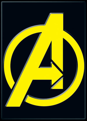 The Avengers Emblem from Marvel Comics Magnet