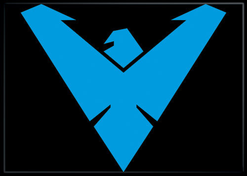 Nightwing emblem from DC Comics Magnet