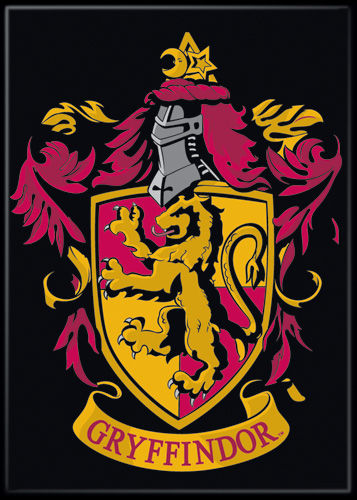 Gryffindor House emblem Harry Potter Magnet