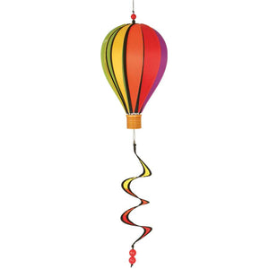 Rainbow Hot Air Balloon (12") with Twister Twirly Tail
