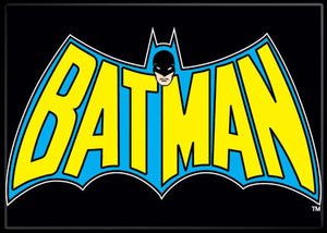 Retro Batman emblem DC Comic Magnet
