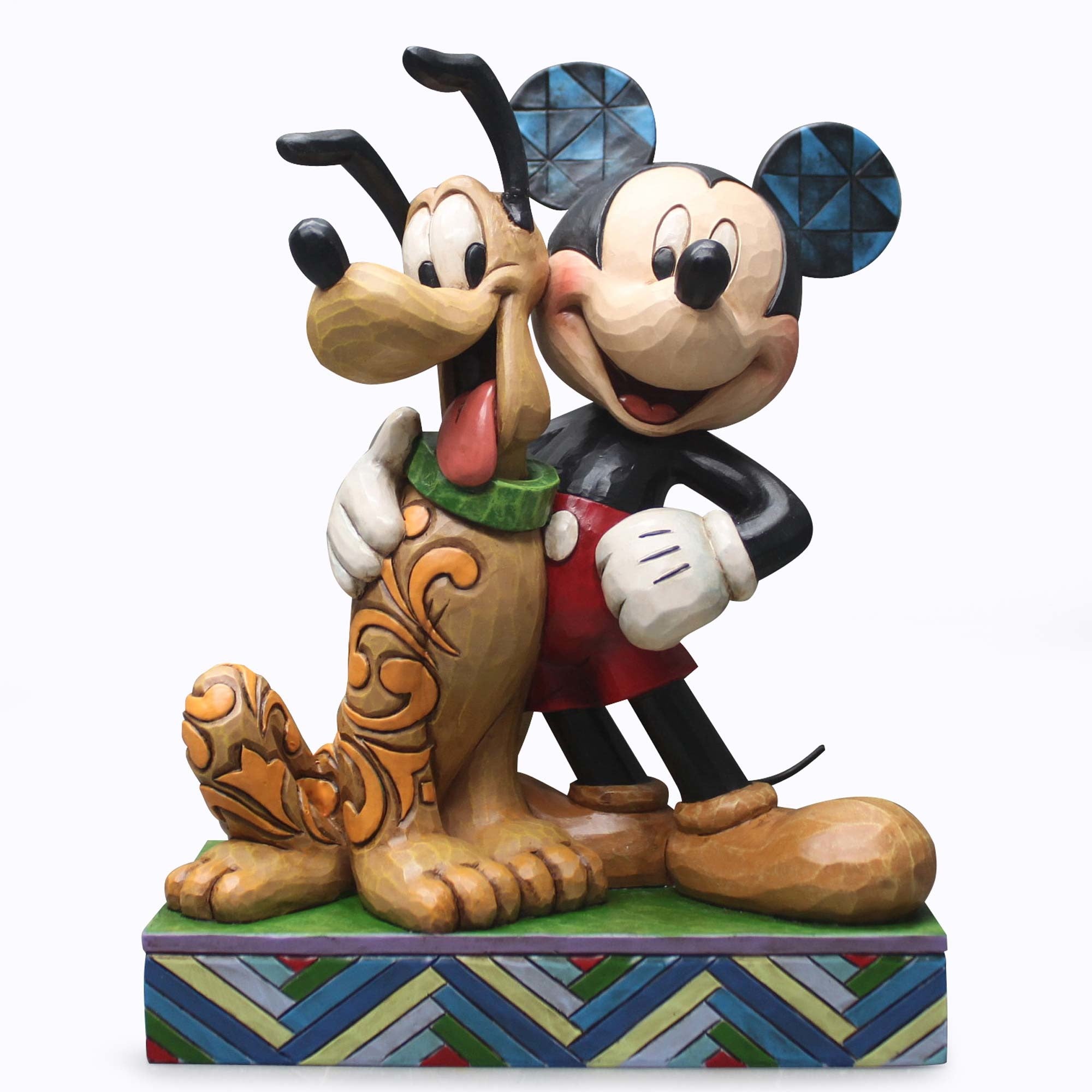 Mickey and Pluto by Jim Shore Disney Traditions - Sunnyside Gift Shop