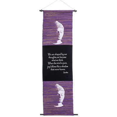 Buddha Seagrass Inspirational Banner