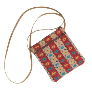Patterned Adventure Bag Handcrafted in Nepal