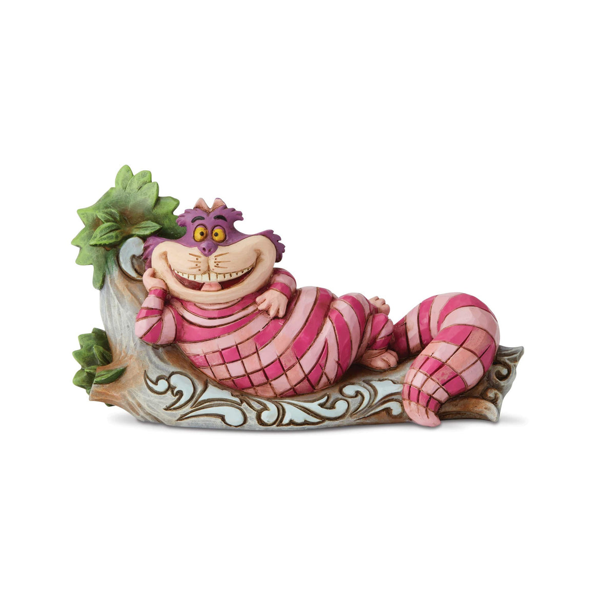 Cheshire Cat on Tree by Jim Shore Disney Traditions