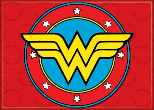Wonder Woman emblem DC Comic Magnet