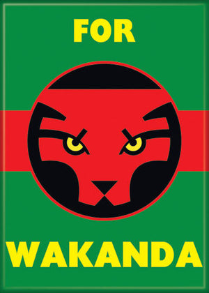 For Wakanda Black Panther movie Magnet