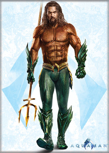 Aquaman King of Atlantis Jason Momoa Magnet