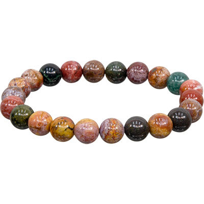 Gemstone & Crystal Bead Bracelets (8 mm)