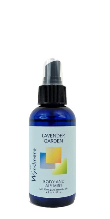 Lavender Garden Body & Air Mist (118ml, with Essential Oils)