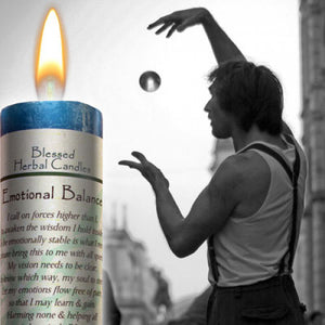 Emotional Balance ~ Blessed Herbal Candle