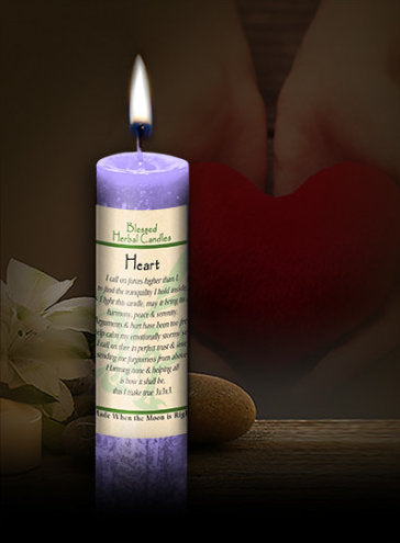Heart ~ Blessed Herbal Candle