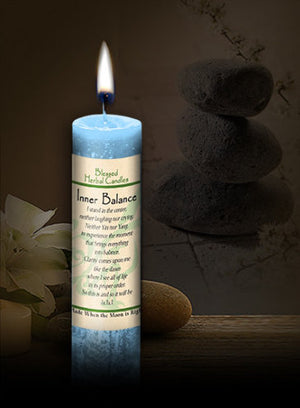Inner Balance ~ Blessed Herbal Candle