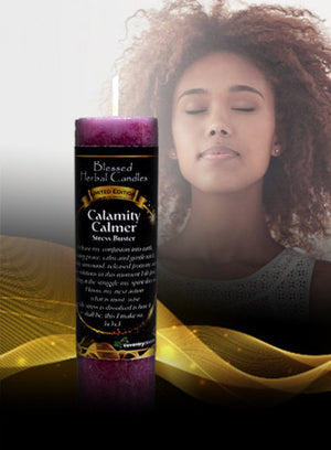 Calamity Calmer ~ Blessed Herbal Candle