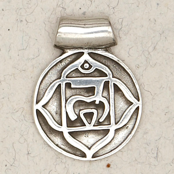 Root Chakra Pewter Necklace