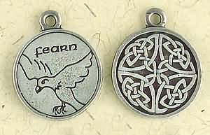 Celtic Astrology ~ Fearn ~ Pewter Necklace