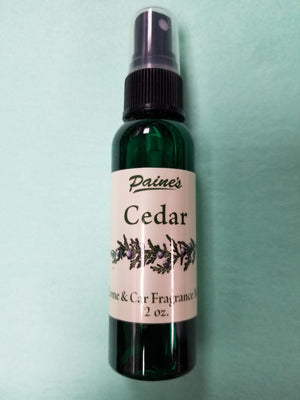 Cedar Home & Car Mist Fragrance Spray