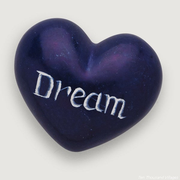 Dream Heart-shaped Stone Handcrafted in Kenya