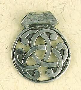 Talisman Of The Sacred Three ~ Pewter Necklace ~ Eire, The Celtic Collection