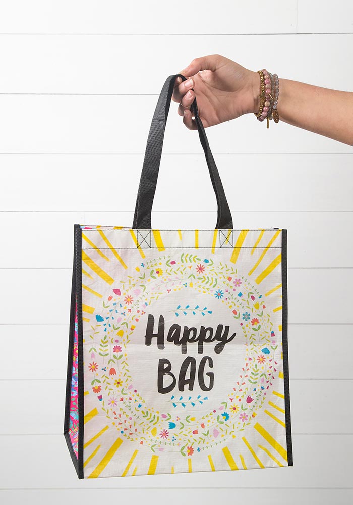 Happy Bag Recycled Grocery Tote
