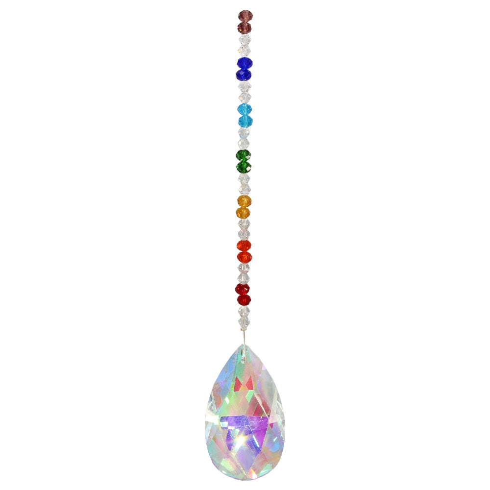 Chakra Inspired Crystal Prism Sun Catcher
