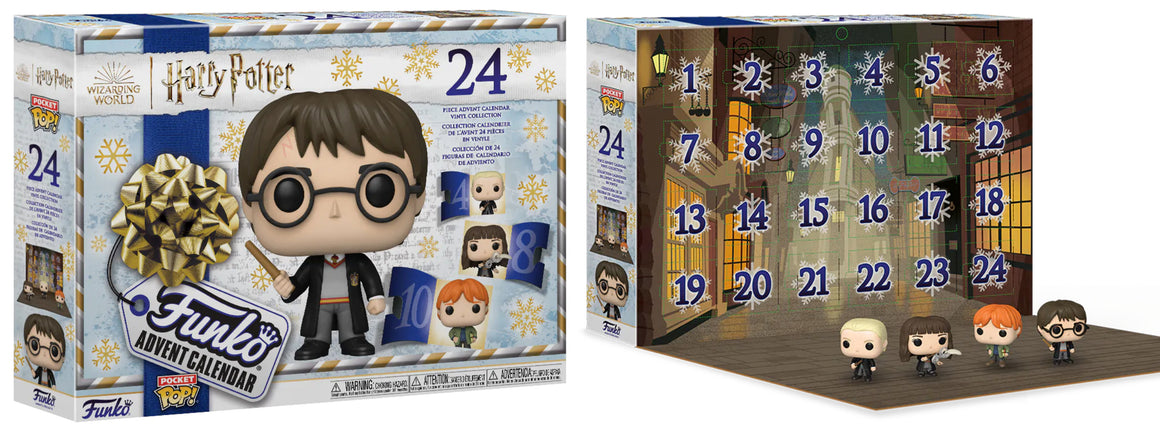 Funko! 24 Pop mini-figure Harry Potter Advent Calendar 4th version (2022)