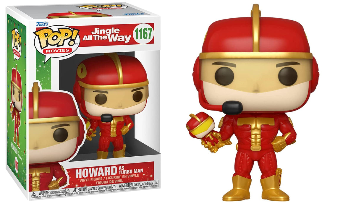 Funko Pop Vinyl Figure Howard as Turbo Man #1167 - Jingle All The Way