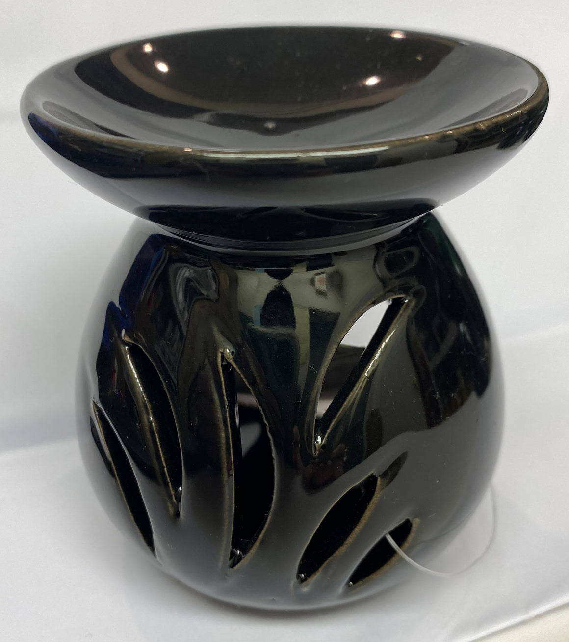 Black Wave Ceramic Oil Burner