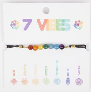 7 Vibes (Seven Energies) Bracelet Handcrafted in Colombia