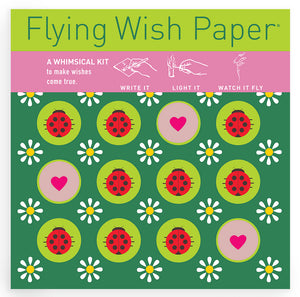 LADYBUGS Mini Flying Wish Paper Kit