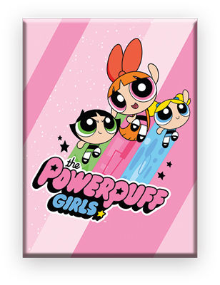 The Power Puff Girls - Pink Sparkle Magnet