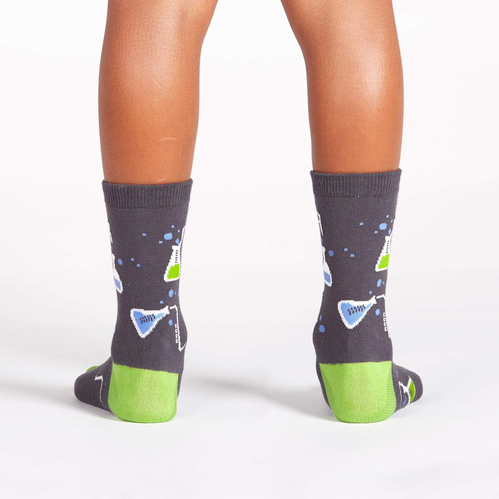 Lab3 Socks Laboratory Glow in the Dark Junior Crew Socks - Sunnyside Gift Shop