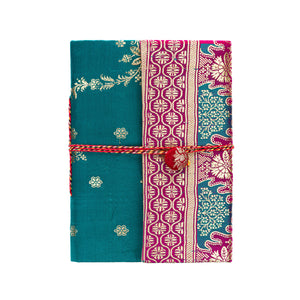 Nityagata Silk Sari Journal Handcrafted in India