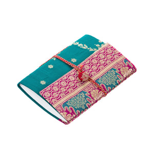 Nityagata Silk Sari Journal Handcrafted in India