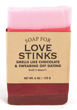 Soap for Love Stinks ~ Smells Like Chocolate & Swearing Off Dating