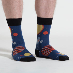 Planets Men's Crew Socks
