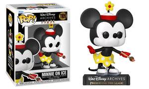 Funko Pop Vinyl Figure Minnie Mouse On Ice #1109- Disney