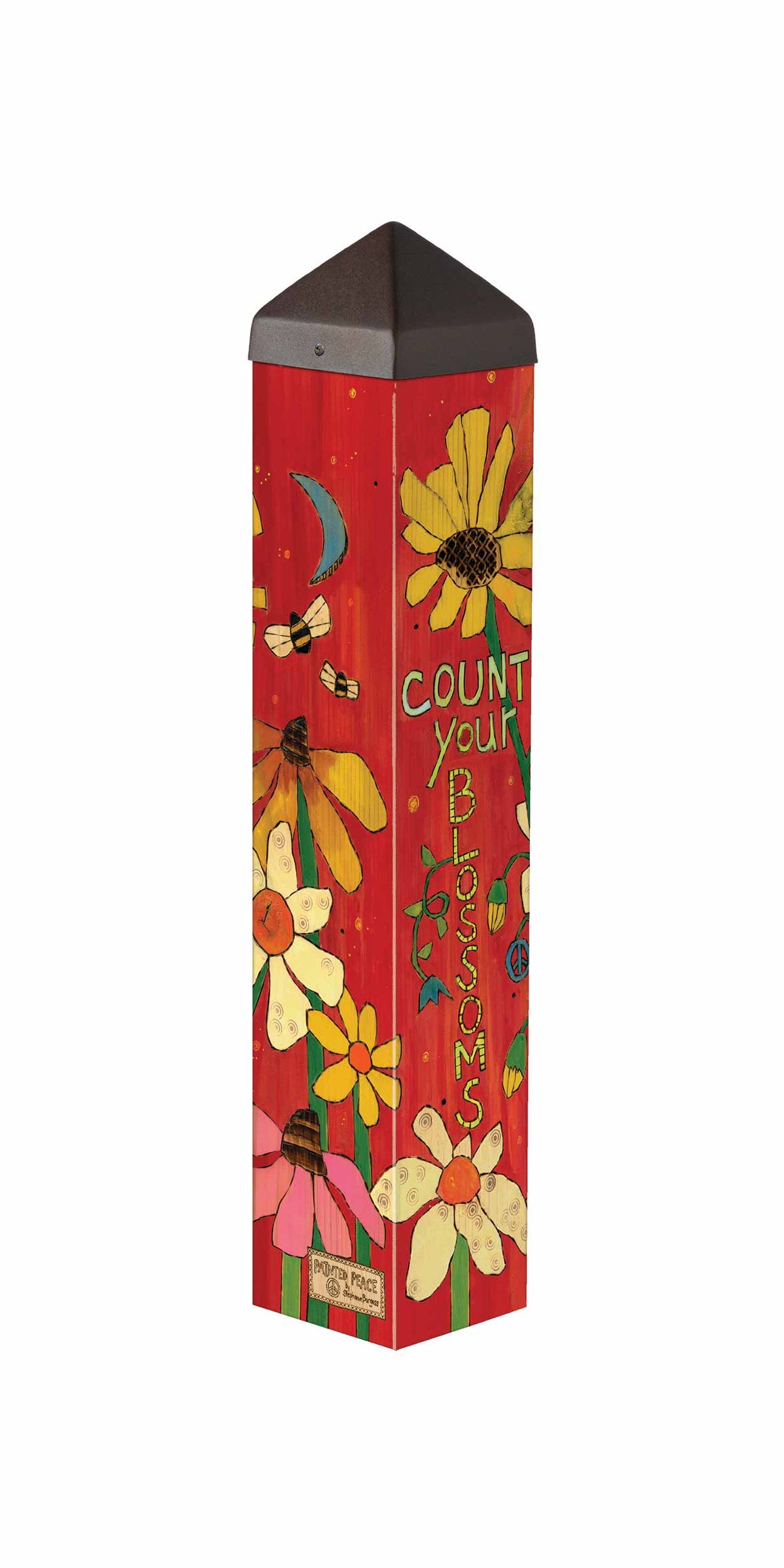 Count Your Blossoms 20" Art Pole