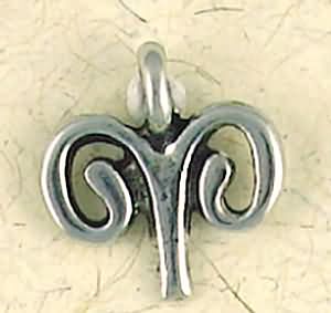 Aries ~ Pewter Necklace ~ Zodiac Talismans Collection, Astrology