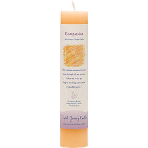 Reiki Infused Pillar Candle - Compassion