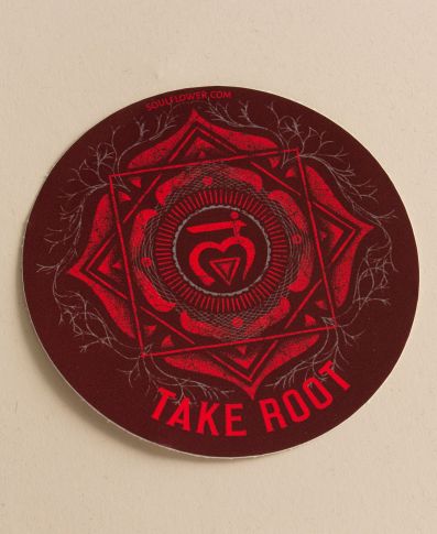 Take Root Chakra Sticker