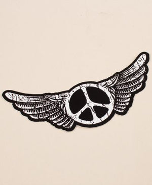 Peace Wings Sticker