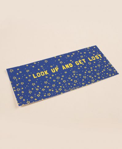 Look Up and Get Lost Bumper Sticker
